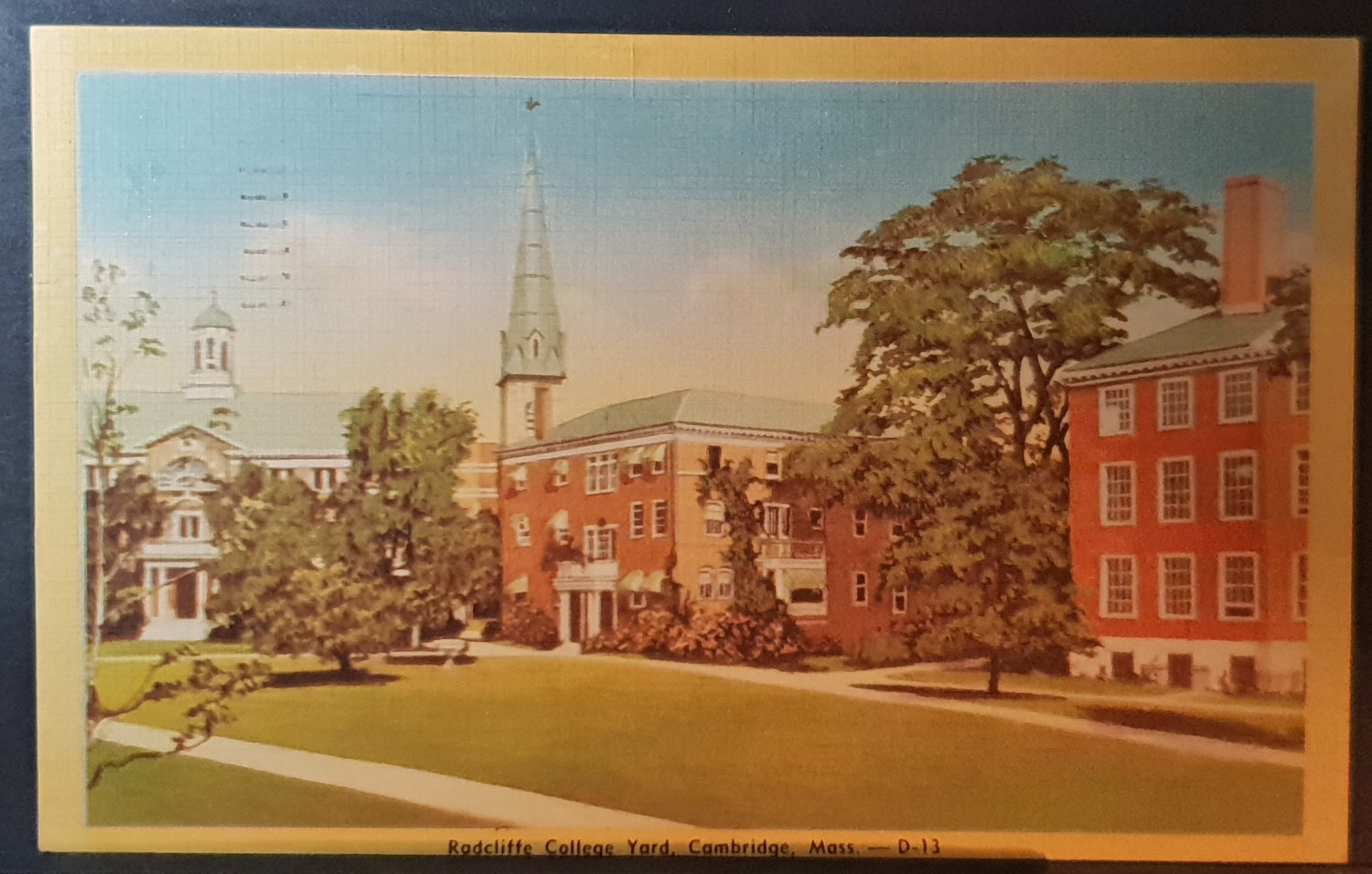 (image for) postcard USA - MA - Massachusetts #0022